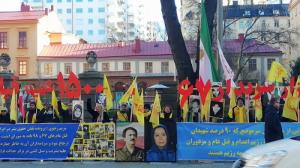 Supporters of the Iranian resistance declared their solidarity with the martyrs of the November 2019 nationwide uprising. They also stressed to continue of seeking Justice for the martyrs of the 1988 massacre and their families.