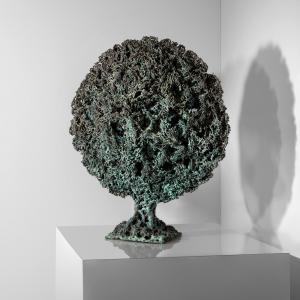 Harry Bertoia (American, 1915-1978) Untitled (Study for Fiery Circle)