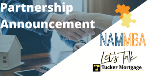 NAMMBA Partners with Tucker Mortgage