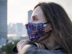 Picture of Puraka's newest mask made to CDC-recognized standard F3502