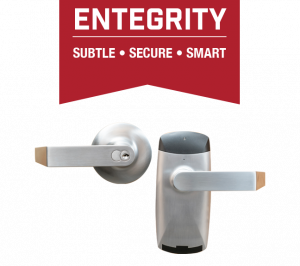 Entegrity Smart Lock - inside and outside assemblies