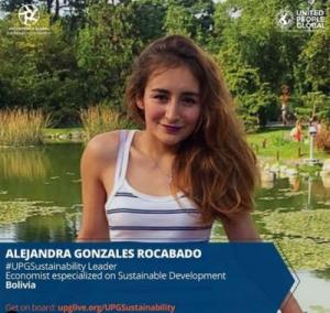UPG Sustainability Leader - Alejandra Gonzales Rocabado