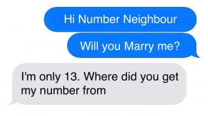 The Dangers of Number Neighbour Texting