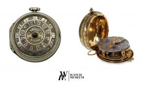 Verge Fusee Silver Antique Pocket Watch