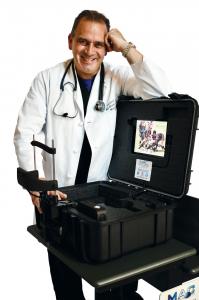 The Mac-Cart is a Mobile Brain Health Diagnostic Tool Invented by Dr. Vincent Schaller