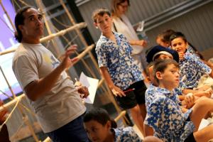 Kids learn of their connections to the Ocean - Moana Pasifika