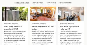 The Realm Homeowner Resource Library provides articles for homeowners