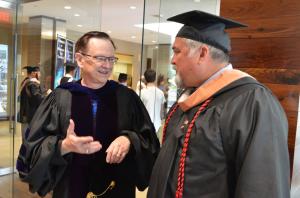 Dr. J. Davidson Frame, UMT Academic Dean and UMT Graduate