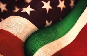 US & Italian Flags