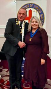 Anji Reeves DipFD DipFAA Elected as Vice President of the London Association of Funeral Directors