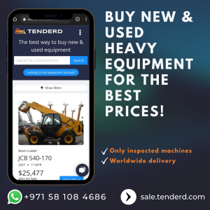 The easiest way to buy and sell equipment is to not wait in line. You can now list your used equipment on Tenderd Sales Marketplace for worldwide visibility.