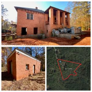 Nicholls Auction Marketing Group, Inc., (www.nichollsauction.com) announces the auction of a 4 BR/5 BA partially completed brick home on 10+/- acres w/basement, detached garage/shop and well, septic and power already on property in Unionville, VA (Orange County)