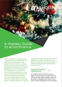 eCommerce Holiday Guide Cover