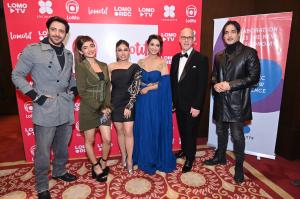 Ted Farnsworth Chairman & Co-founder Zash Global with India creators & celebrities at the Lomotif Launch India 2021