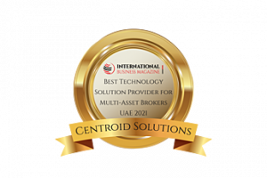 Centroid Solutions awarded ‘Best Technology Solution Provider for Multi-Asset Brokers UAE 2021’