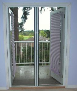 double french door screen