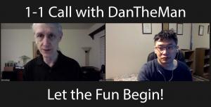 one on one call with dan hollings