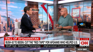 The author speaks with CNN New Day's John Berman about people trapped by the Taliban takeover of Kabul, Afghanistan..