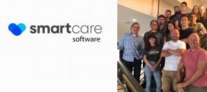 Image of a Smartcare employee group that are the recipients of W Into Fire Award 2021