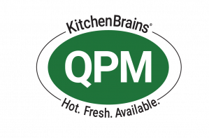 QPM logo with Hot. Fresh. Available. tagline