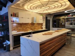 modern kitchen table