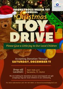 iMonstrous 1st Annual Toy Drive