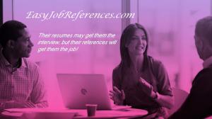 EasyJobReferences makes getting references for jobseekers fast and easy!