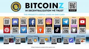 BITCOINZ  Community Social media profiles