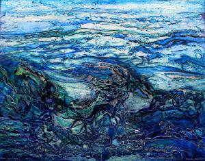 Blue Symphony I by Brenda Hartill