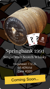 UniCask Genesis Cask Springbank 1991