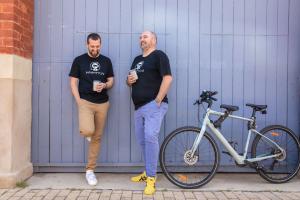 Image shows Nyfty.AI Co-founders Matt Edwards and David Ewen.