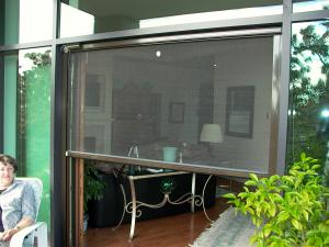 motorized screen pool