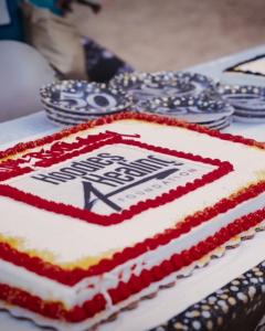 Hoodies4Healing Founder Rose Mary Tucker Shares Birthday Cake with Homeless
