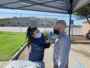 Free COVID testing conducted by Pipeline Medical in Santa Maria-bonita United School District