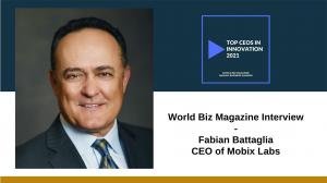 Fabian Battaglia, CEO of Mobix Labs