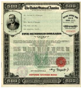 Defense Savings Bond