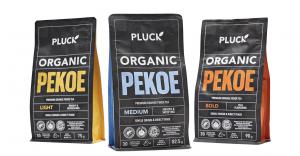 Pluck Pekoe is available in three unique blends: Light, Medium, and Bold.