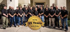 The VirtuWorks Team Celebrating 25 Years