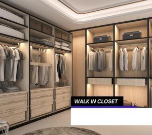 Benefits of a walk-in closet