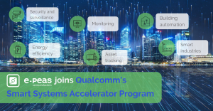 e-peas joins the Qualcomm Smart Cities Accelerator Program