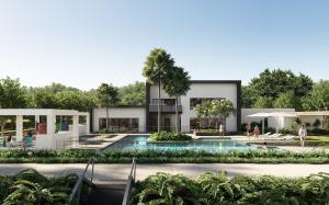 Riverina Gold Coast clubhouse and pool are just some of the estate's resort-style amenities