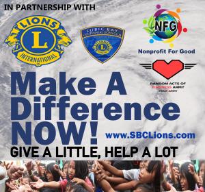 Your support will enable us to get Lions club members "Boots on the Ground" to deliver the following relief goods where they are urgently needed