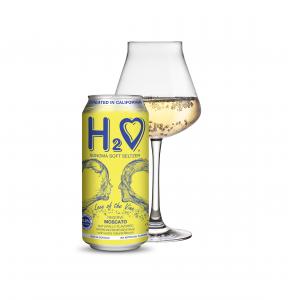 H2O Sonoma Soft Seltzer, zero-alcohol hydrating refreshment