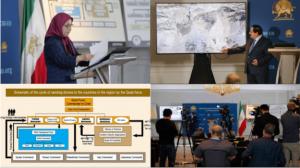 19/12/2021-In a press conference on October 6, 2021, the Iranian Resistance unveiled Tehran’s massive UAV program details. The new information about the regime’s UAV program, run by the IRGC Quds Force was gathered by the network of the (MEK) inside Iran.