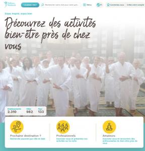 Page accueil Site Weekend Mondial du Bien-être