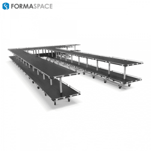 robot highway ramp system