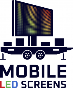 Rent a Mobile LED screen for tailgating events, golf tournaments, converts, festivals