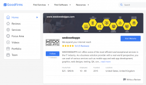 WEDOWEBAPPS REVIEWS