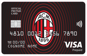The prepaid card for AC Milan football fans has arrived