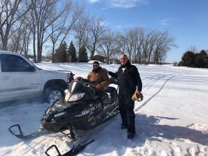 In South Dakota, snow falls early and stays on the ground well into early spring, says Dwight Dykstra